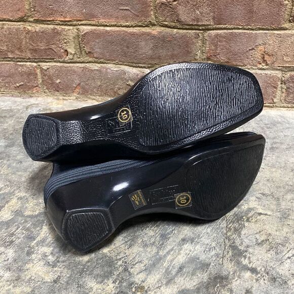 Charleston Shoe Co Gray/Blue Pinstripe Lower King Boot Size 10 NIB - Picture 7 of 8